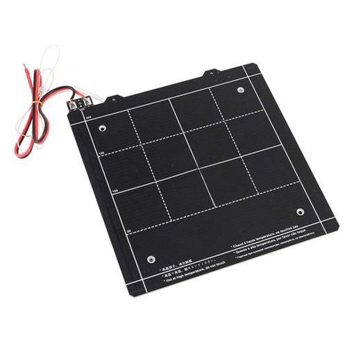 3D Printer Magnetic Heated Bed Heat Resistant 24V 3D Printer Parts for Ender-3,Default NO5249