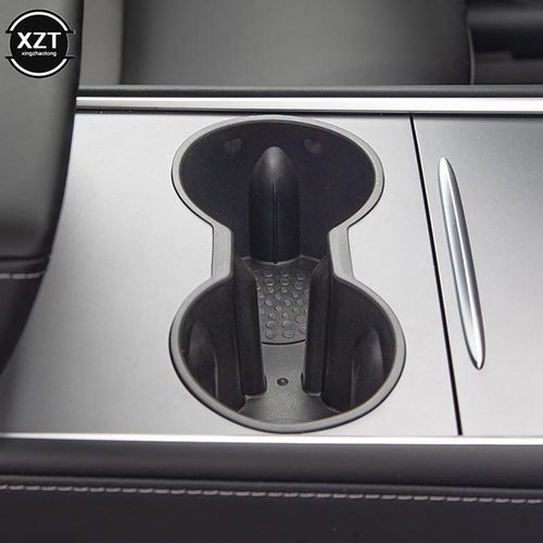 New Tpe Water Cup Holder Accessories For Tesla Model 3 Model Y 2021 2022 Auto Center Console Cup Holder Waterproof