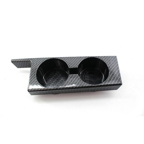 Double Cup Bracket On The Center Front Console Peach Wood/carbon Fiber Pattern For Bmw E39 525i 528i 530i 540i M5 1997-2003