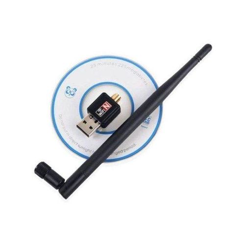 600Mbps Antenna Wireless USB WiFi Adapter Dongle 2.4GHz Network LAN