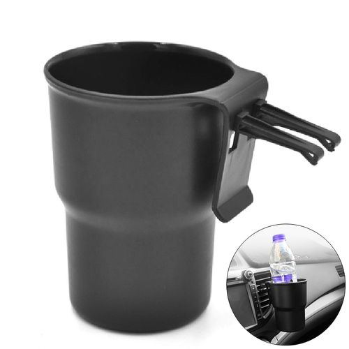 1pc Multi-Functional Car Mounted Glass Rack Modified Fixed Car Put Glass Ash Tray Rack Car Abs For Tea Cup Saucer Drink Holder