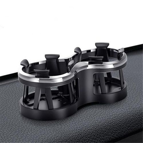 1pc Multi-Functional Car Mounted Glass Rack Modified Fixed Car Put Glass Ash Tray Rack Car Abs For Tea Cup Saucer Drink Holder