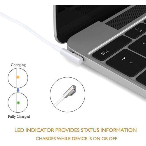 85W Charger & Power Adapter For Mackbook Magsafe 2, Macbook Pro & Macbook Air-L Type Connector