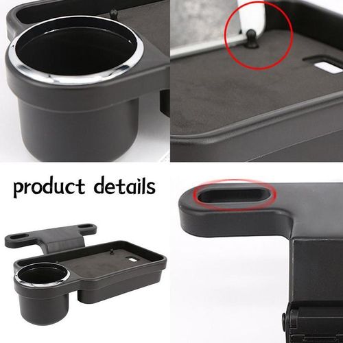Back Seat Car Cup Holder Practical Foldable Water Bottle Rack Bracket Phone Drinks Holder Headrest Food Tray Bekerhouder Auto