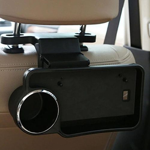 Back Seat Car Cup Holder Practical Foldable Water Bottle Rack Bracket Phone Drinks Holder Headrest Food Tray Bekerhouder Auto