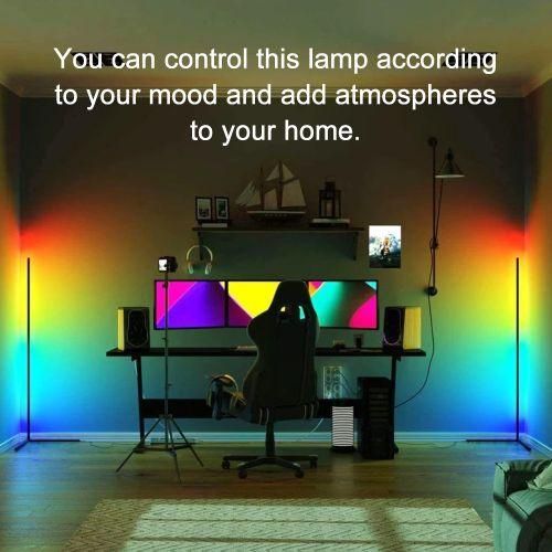 Tuya Wifi S Mart L Ife LED Corner Floor Lamp Background