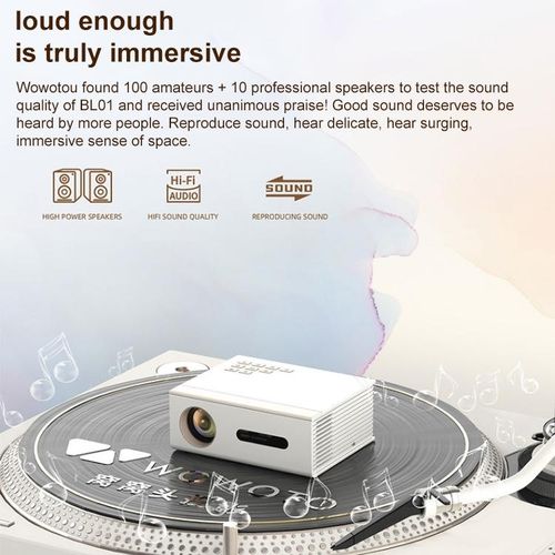 2.69 inch 100 ANSI Smart LED Projector BL01