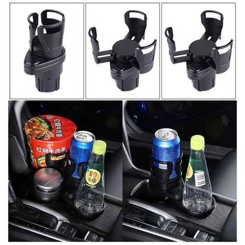 Y1ub 2 In 1 Cup Holder Expander For Car Dual Car Cup Holders Expander 360 Rotating