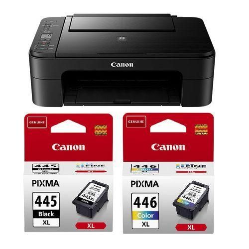 Canon Pixma TS3340/TS3440 Colour Print, Copy & Scan All In One Printer - Black