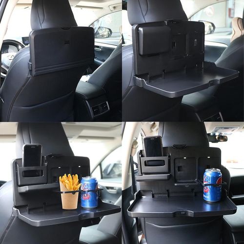 Car Folding Food Cup Tray Dining Table Drink Holder Car Interior Storage Shelf Back Seat Cup Holder Car Styling Auto Accessories