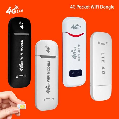 Modem 3 in 1 - hotspot- WiFi- 150Mbps- Open To All Network and SIM Cards- Black