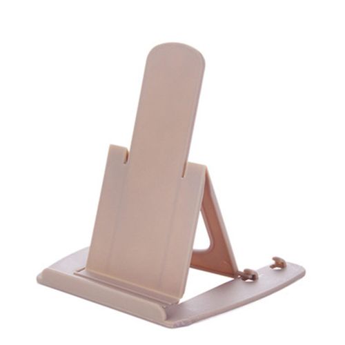 6 Pcs Card Type Mobile Phone Base Slim Design Adjustable Mobile Phone Holder Gift for Thanksgiving Day Christmas,Khaki NO5112