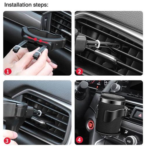 Car Auto Truck Drink Water Cup Bottle Can Holder Door Mount Stand Ashtray Bracket Outlet Air Vent Holders Car-Styling Universal