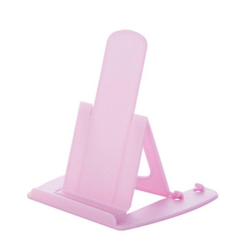 6 Pcs Card Type Mobile Phone Base Slim Design Adjustable Mobile Phone Holder Gift for Thanksgiving Day Christmas,Pink NO5112