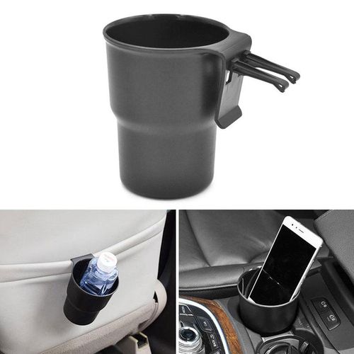 Car Water Cup Holder Auto Air Outlet Armrest Box Door Side Multifunctional Beverage Holder Trash Can Storage Cup Car Accessories
