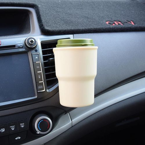 Car Water Cup Holder Auto Air Outlet Armrest Box Door Side Multifunctional Beverage Holder Trash Can Storage Cup Car Accessories