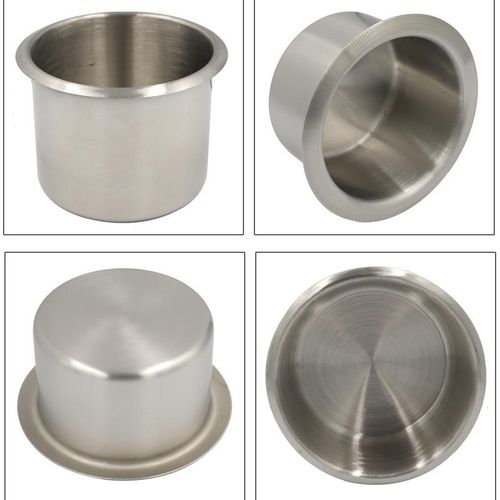 Stainless Steel Cup Drink Holder 68/85/90mm Portable Durable Cup For Marine Boat Rv Camper Table