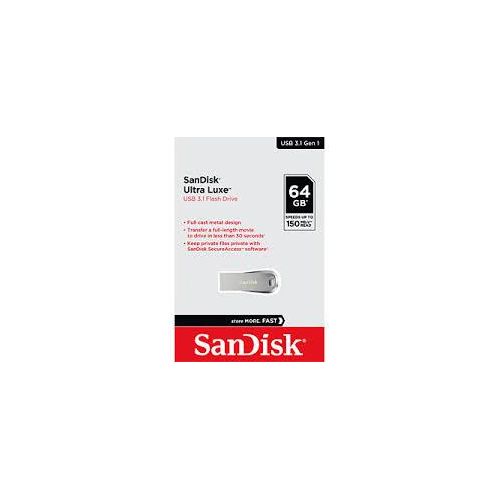 Sandisk 64GB Ultra 2.0 USB Flash Drive / flash disk 150Mb/S - black