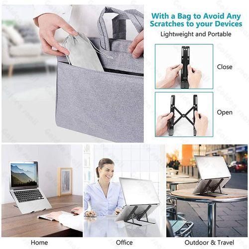 VIC Lap Top Stand Foldable Holder Adjustable Tabl Et Computer Bracket
