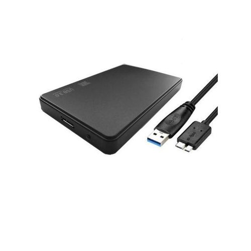 Digital External Hard Disk 3.0, 500GB Durable - Black
