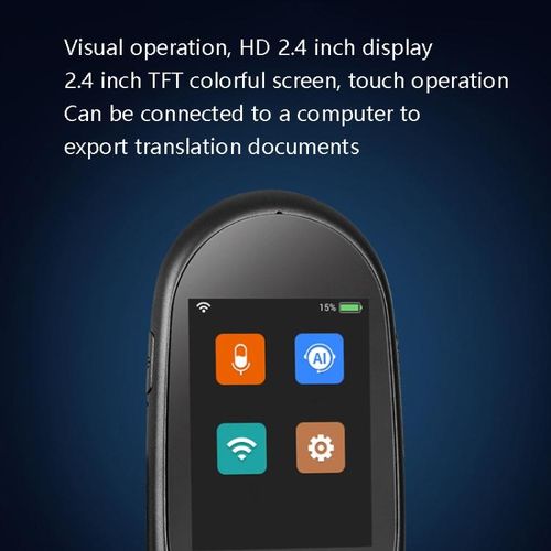 Scanning Recording Intelligent Voice Translator