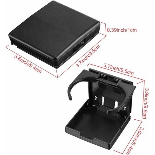 Car Folding Cup Holder Wall -Mounted Folding Cup Holder Adjustable Large And Small Cup Holder Desk Beverage Rv Auto Parts