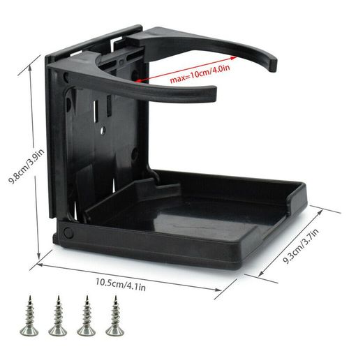Car Folding Cup Holder Wall -Mounted Folding Cup Holder Adjustable Large And Small Cup Holder Desk Beverage Rv Auto Parts