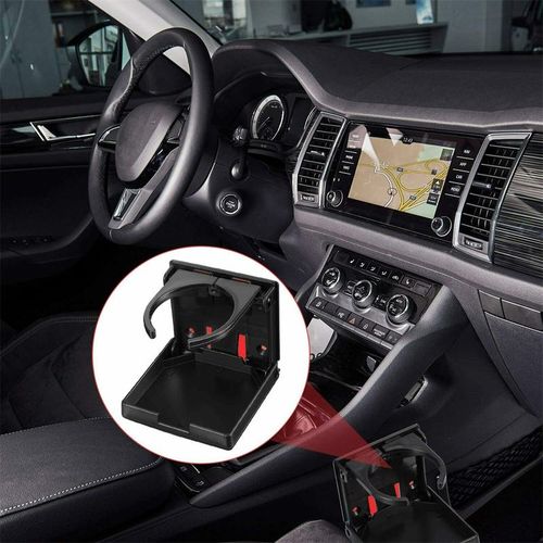 Car Folding Cup Holder Wall -Mounted Folding Cup Holder Adjustable Large And Small Cup Holder Desk Beverage Rv Auto Parts