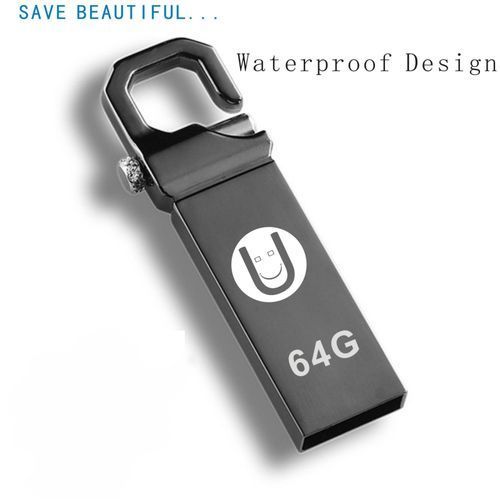 UWY Flash Disk 64G High Speed Waterproof Metal USB Flash Drive