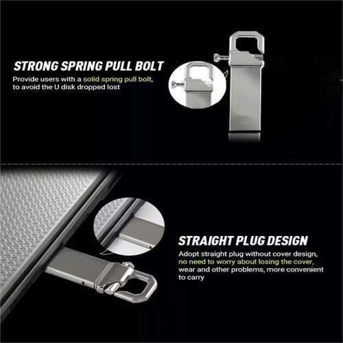 UWY Flash Disk 64G High Speed Waterproof Metal USB Flash Drive