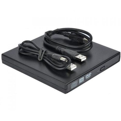 Original Accessories External USB DVD ROM, CD-RW Reader for Mac Windows - Black