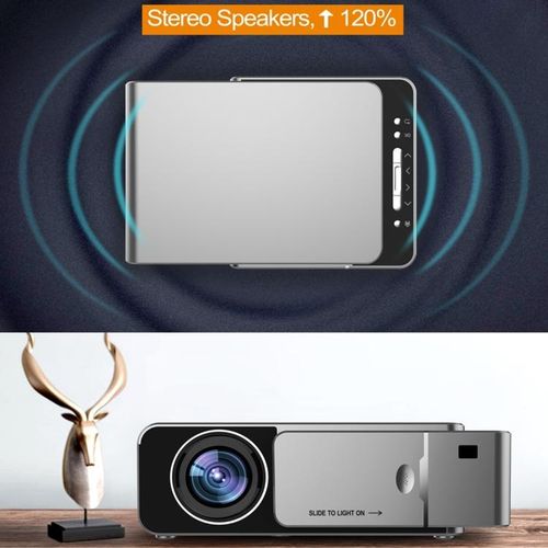 T6 2000ANSI Lumens Mini HD Theater Projector, Android 7.1
