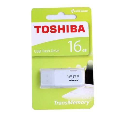 Toshiba 16GB Toshiba USB Flash Drive - White