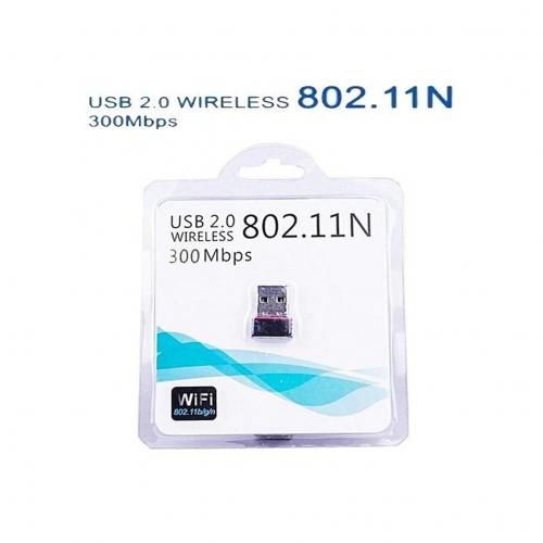 USB 2.0 WiFi Adapter 300Mbps 2.4GHz - 2.5GHz