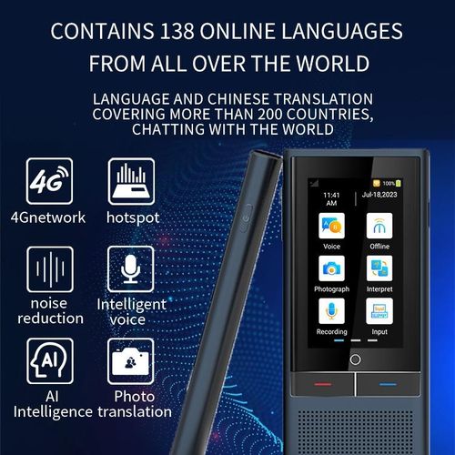 Z6 4G Version 3.1 inch Screen Smart Voice Translator
