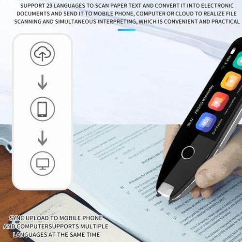 Hishell 3.5 inch Dictionary Translation Recording Pen S40