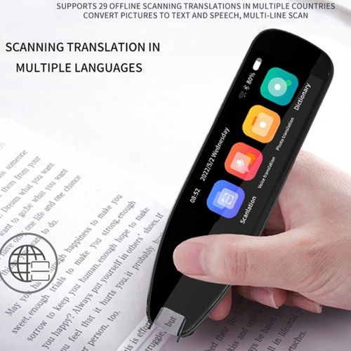 Hishell 3.5 inch Dictionary Translation Recording Pen S40