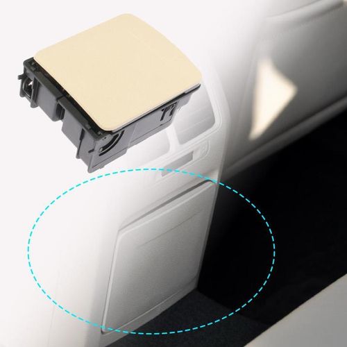 Dropshippingauto Armrest Rear Cup Holder Durable Abs Cup Mount 1k0862532f For Vw Golf-Mk5 Mk6 2006-2011