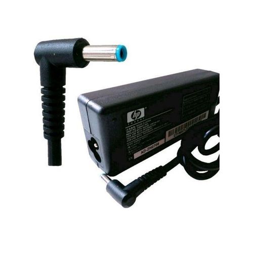 Hp Blue Small Pin Laptop Adapter Only(Refurished/Original)- Black