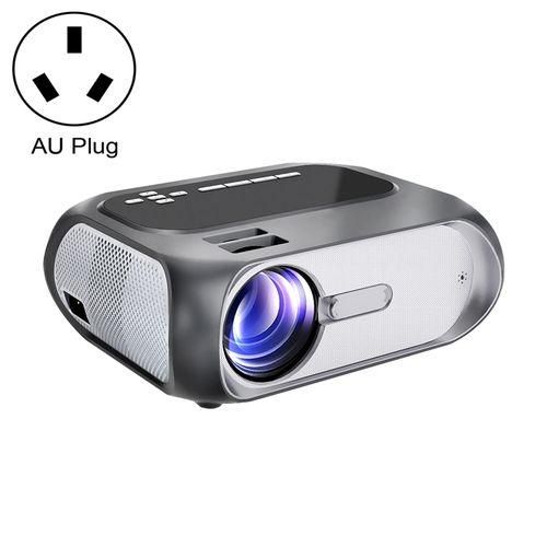 T7i 720P 200 ANSI Home Theater LED HD Digital Projector, Basic Version, AU PlugSilver Grey