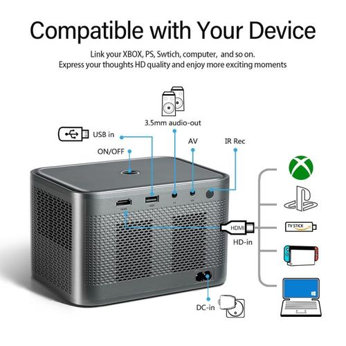 4K Android LED Projector A002
