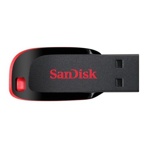 Sandisk  2GB USB Flash Drive- Black, Red