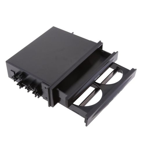 Universal Single Din Pocket Kit Car Drink Cup Holder In Dash Car One Din Audio Stereo Dashboard Pocket Car Storage Drawer Box
