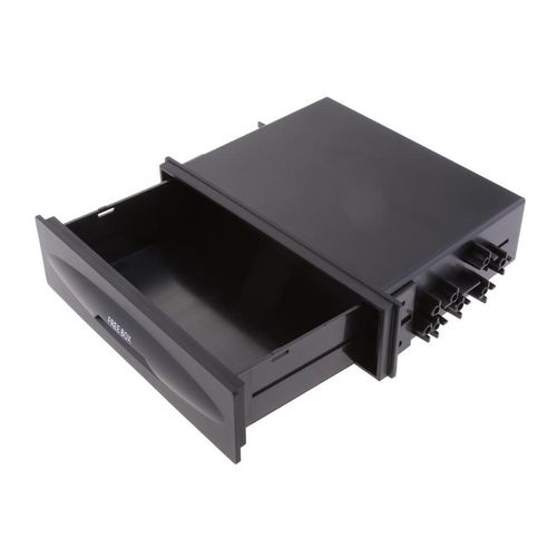 Universal Single Din Pocket Kit Car Drink Cup Holder In Dash Car One Din Audio Stereo Dashboard Pocket Car Storage Drawer Box
