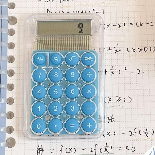 Pocket Calculator 8 Digit Mini Calculator For Blue