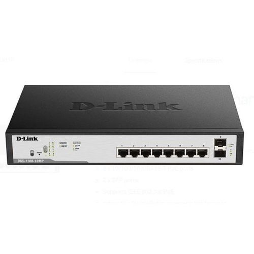 Dlink DGS F1100 8port Switch Poe Gigabit Switch