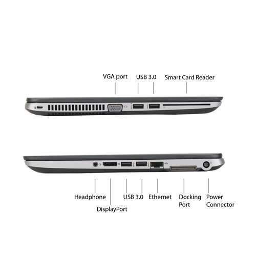 Hp Refurbished HP ELITEBOOK  840 / i5 - 5300U / 8GB - 500GB / REFURB.