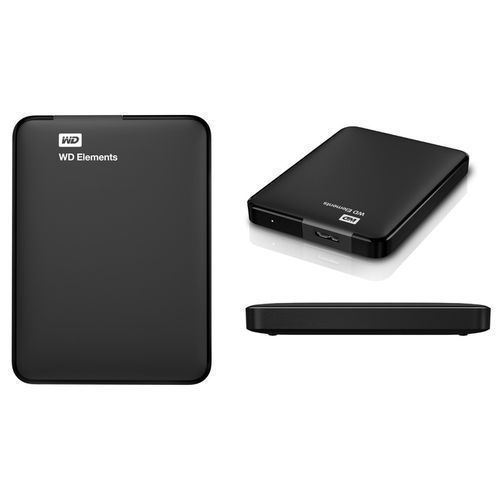 Western Digital Portable External Hard Drive Elements 1TB – Black