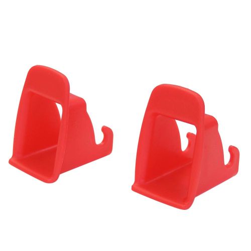2 Pcs Car Child Seat  ISOFIX Interface Buckle Fixed Guide Groove Seat Belt Bracket Connector NO5111