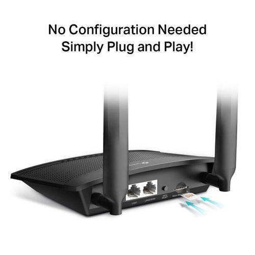 TP-Link 4G LTE SimCard Router TL-MR100 300Mbps Open Network